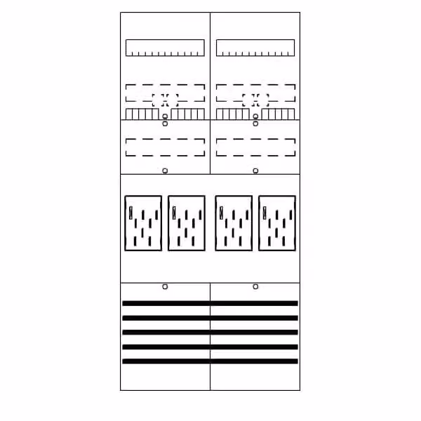 Pannello di controllo Striebel 7RE 4Z BF27C4 precablato con BKE-I 2CPX054123R9999