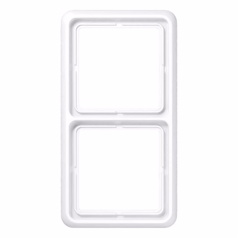 Telaio Jung a 2 ingressi aws orizzontale/verticale CD 582 WU WW