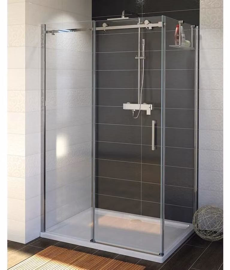 Cabina doccia rettangolare Dragon 1200x800mm variante L/R