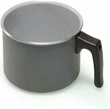 Bollilatte Moneta Melodia Finegres in alluminio antiaderente Grigio, diametro 14 cm