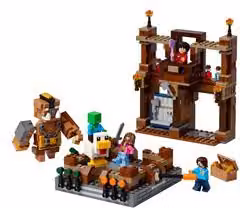 Lego Minecraft Magione della foresta: ring di combattimento multicolore, 491 pezzi – 1
