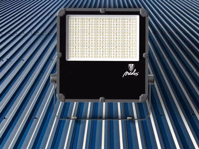NEDES Riflettore LED esterno PROFI Plus 200W / 5000K / Nero - LF4027N