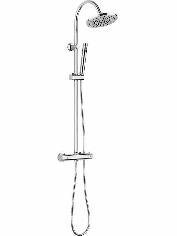 Kuchinox CARA PG5_00OB Set doccia con miscelatore termostatico, cromato