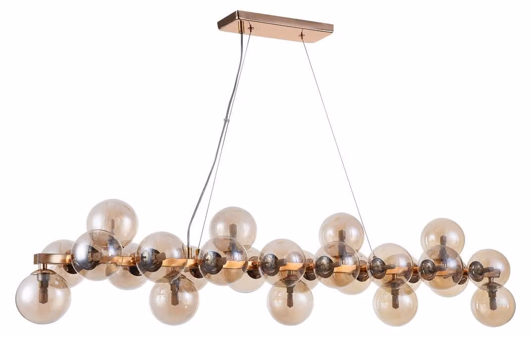 Lampada a sospensione Cabella PND-5252-A-25-GD-CGN Italux