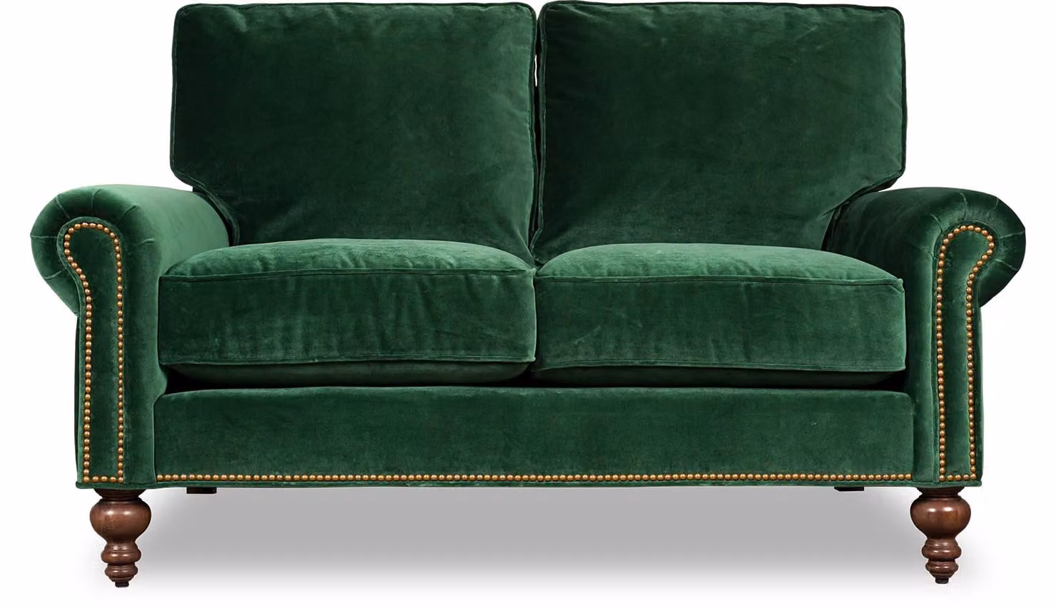 2 Sitzer Chesterfield Polster Couch Stoff Couchen Sofa Sitz Garnitur Lehn