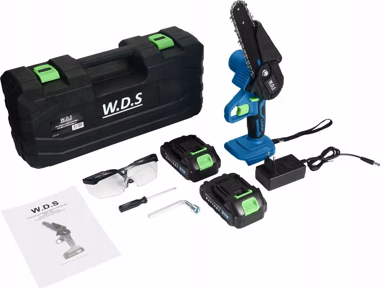 Kraft&Dele WDS2301 AKU motosega 21V 6" + 2x batterie