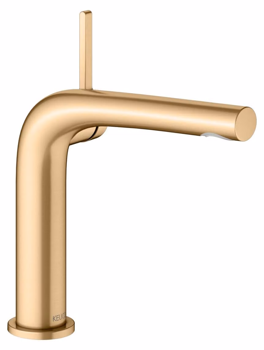 KEUCO EDITION 400 Mitigeur monocommandé pour lavabo 150, sans garniture de vidage, saillie 153mm, 51502250100, 51502250100