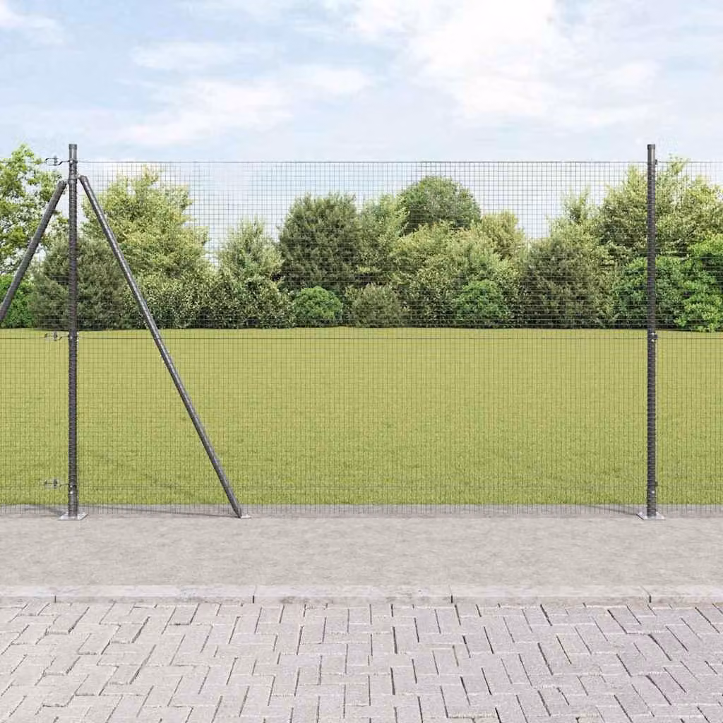 Maison Exclusive - Palo della recinzione Grigio 50 x 1,4 m (rete 19 x 19 mm)