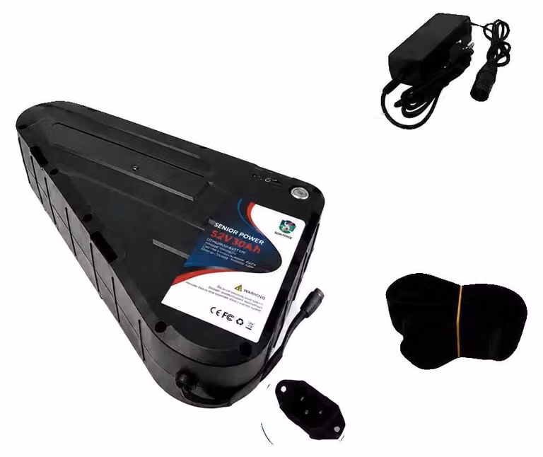Batteria agli ioni di litio, 52V, capacità 30Ah, con connettore 52V30AH-3P