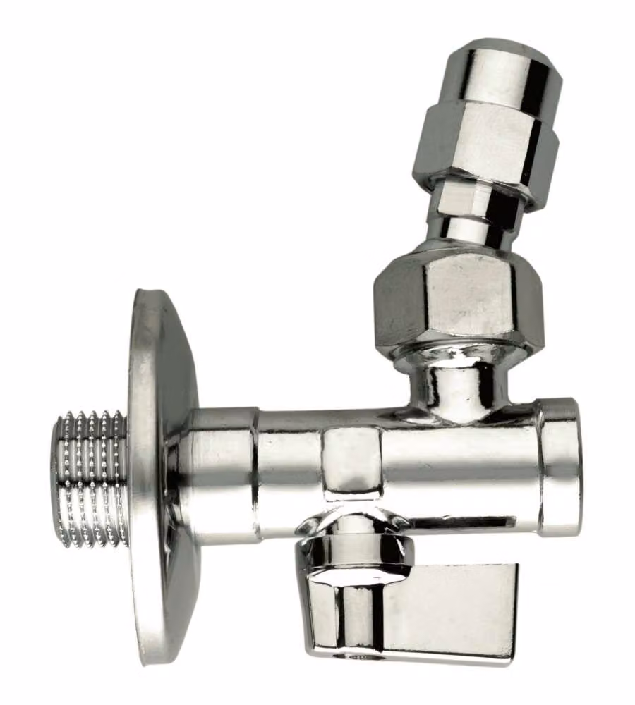 IDRO-BRIC Rubinetto Sottolavabo Filtro Snodo Cromato 1/2"x10