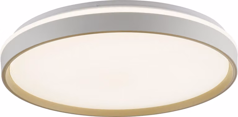 Plafoniera JUST LIGHTLED 14278-39, 34 W, CCT, 4600 lm, IP20, bianco/sabbia