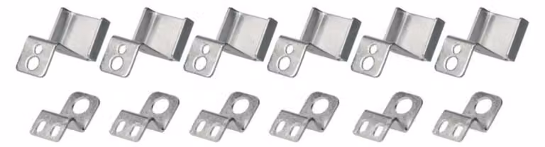 6 ganci per pannello LED 120×30cm 70174