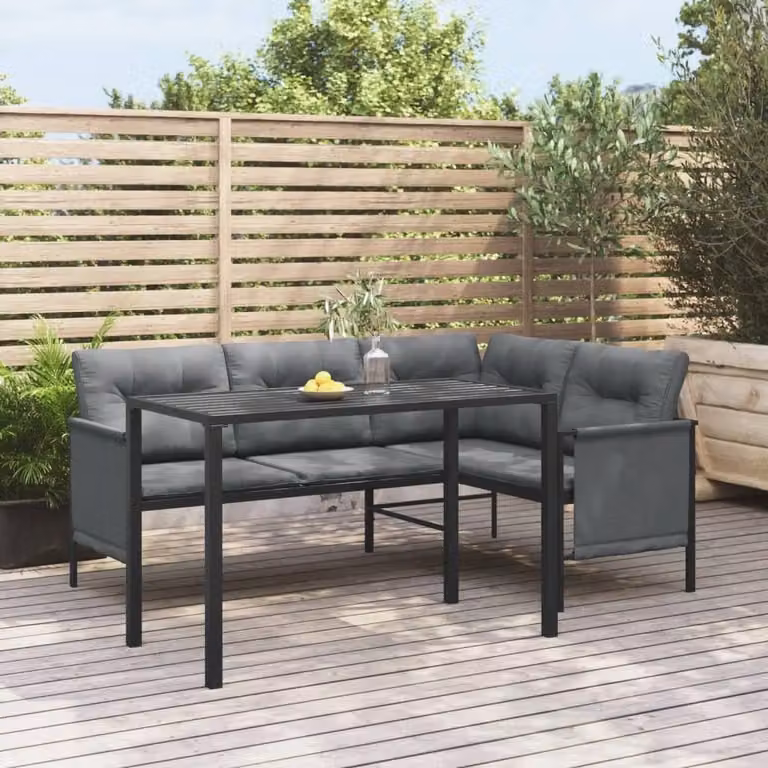 Maison Exclusive - Tavolo da esterno antracite, 110x54x70 cm, acciaio
