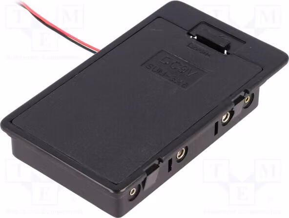 1 contenitore, dimensioni: AA, R6; numero di batterie: 6; tipo di connessione: morsetti. SBH-361A, portabatterie