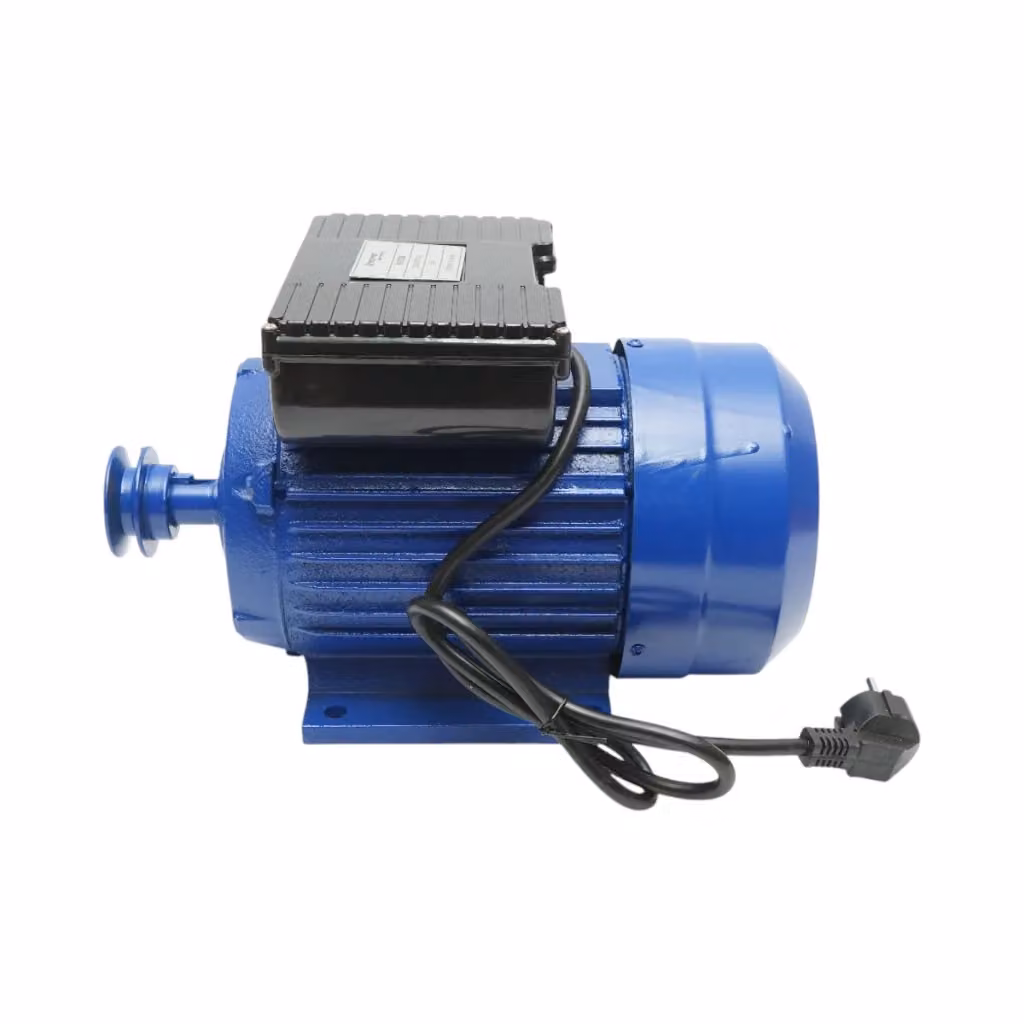 Motore elettrico monofase Breckner Germany 3KW 220V con protezione termica e statore 145x90mm colore blu – 2
