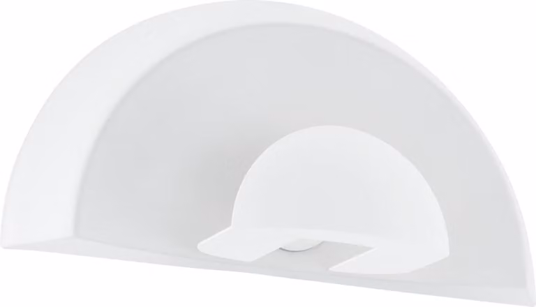 Eglo 92758 Manerba 1 applique 33W acciaio bianco