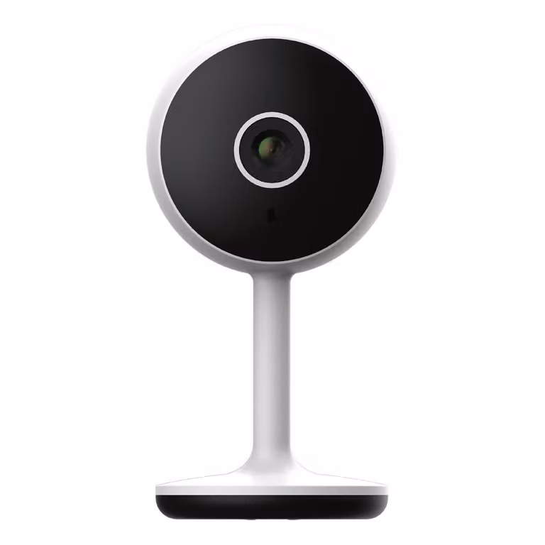 Telecamera smart home Deltaco, per interni, WiFi, microfono, altoparlante
