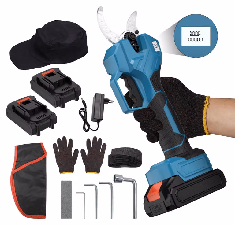 Potatori elettrici, motore brushless, impugnatura ergonomica, con 2 batterie