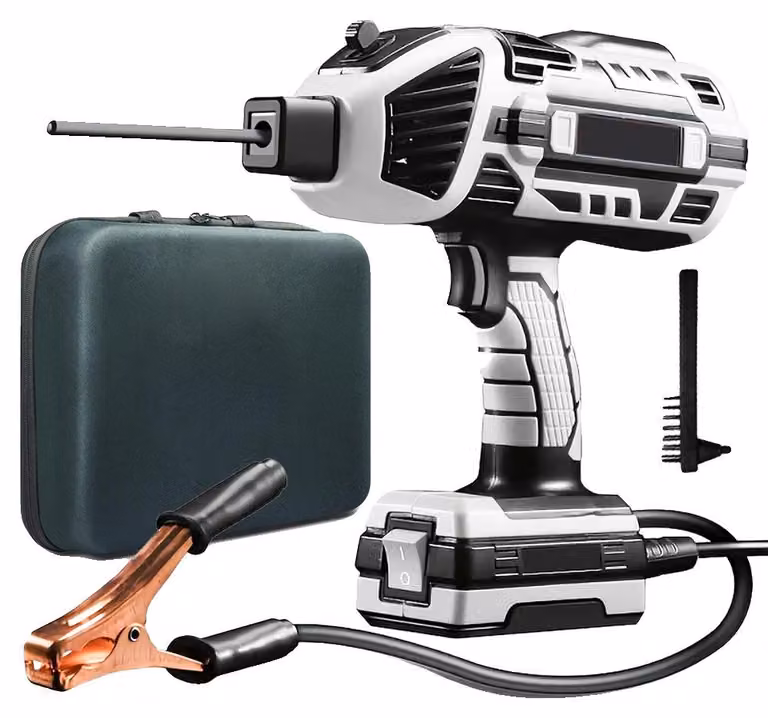 Saldatrice ARC inverter portatile, corrente regolabile, design portatile, argento, 220 V
