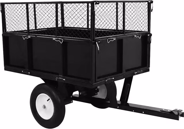 Rimorchio Ribaltabile per Tosaerba Capacit¨¤ 300 kg CFW1348782