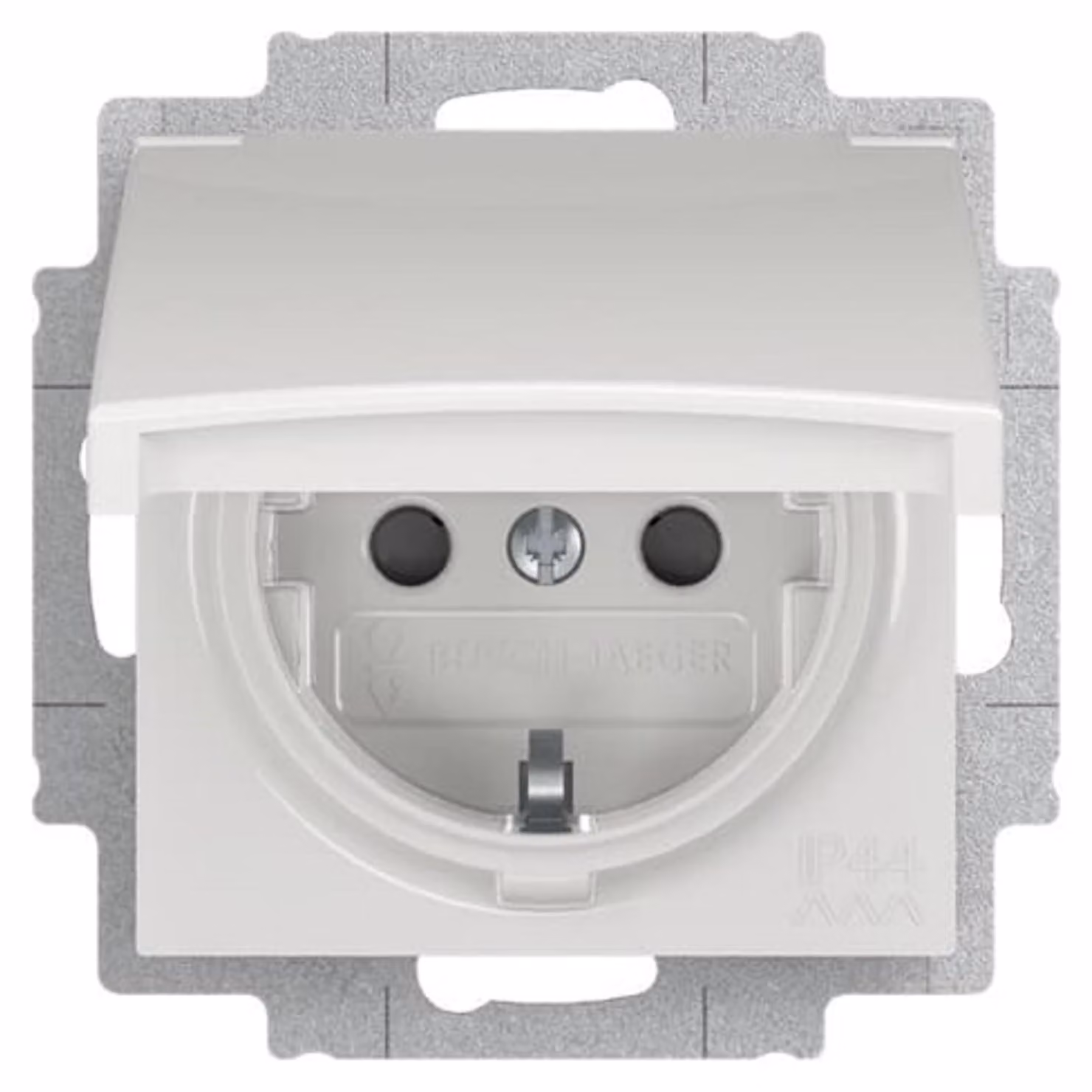 BUSCH-JAEGER SCHUKO inserto presa di corrente bianco alpino