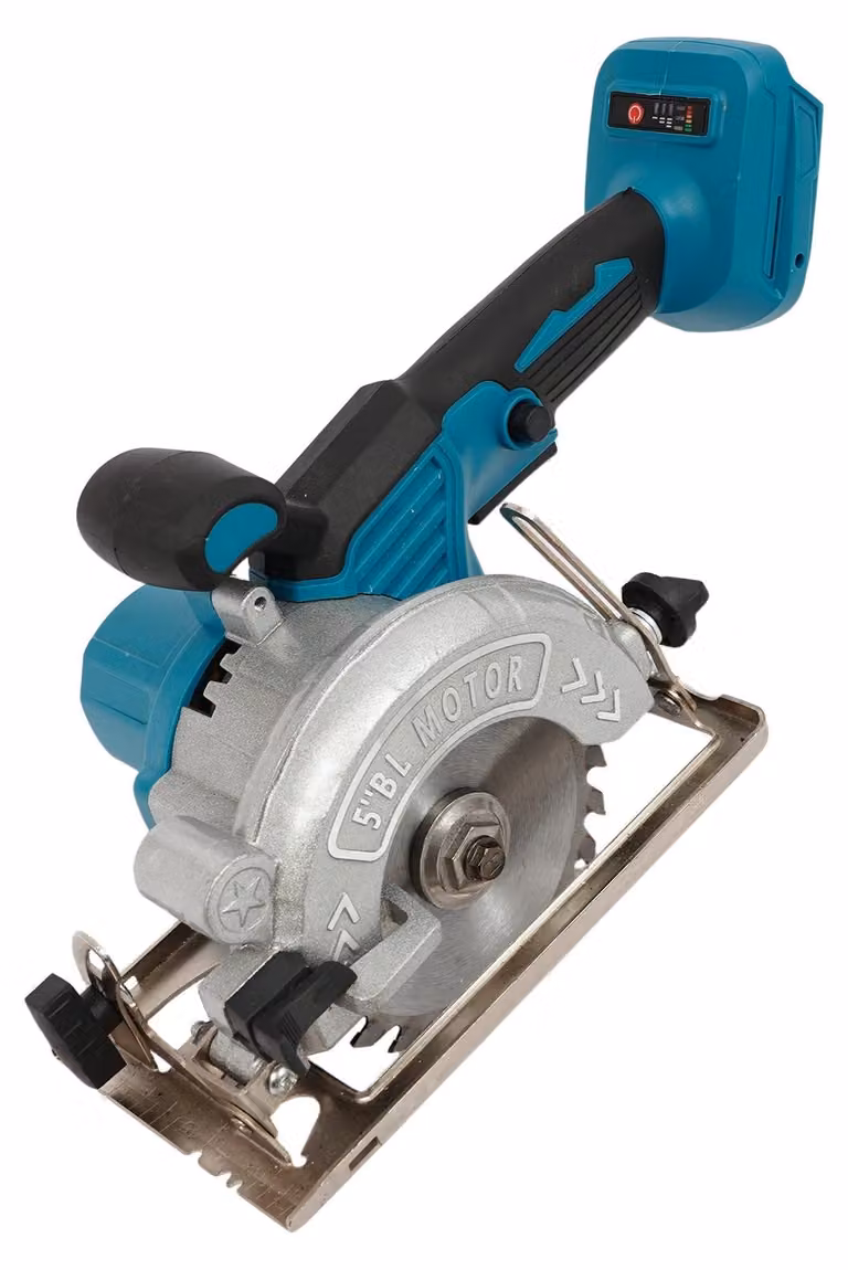 Seghe circolari - Seghe circolari a batteria (senza batteria) - Motore brushless - 1050 W - 6800 giri/min - Angolo di taglio smussato da 0 a 45° - Profondità di taglio da 0 a 41 mm - Colore: blu