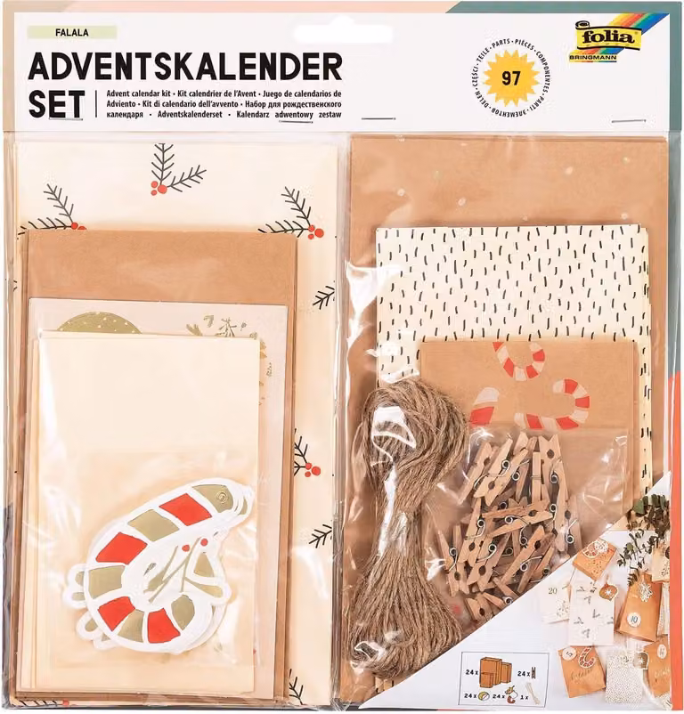 folia 9383 folia Adventskalender Falala