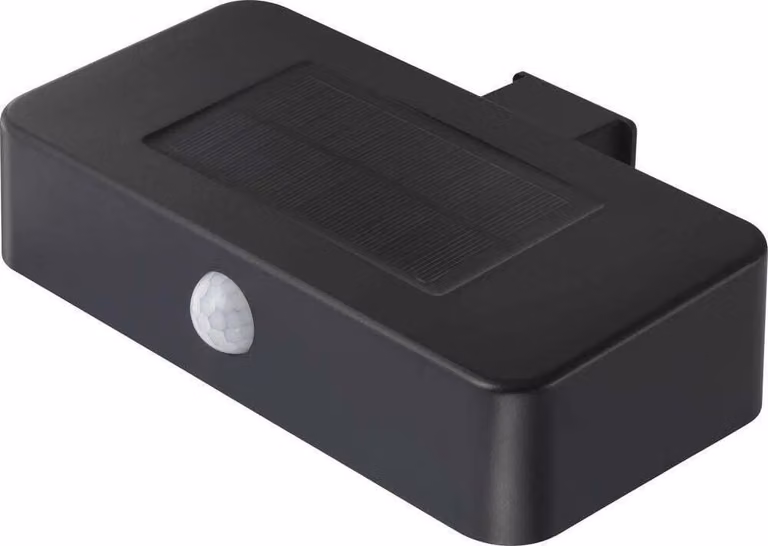 Sygonix SY-4677502 Lampada solare da esterno con sensore di movimento SMD LED 1 W Nero