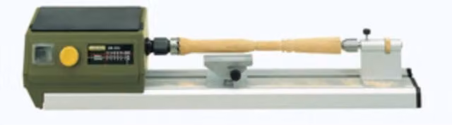 Micro tornio per legno Proxxon 27020 da banco 220V colore verde