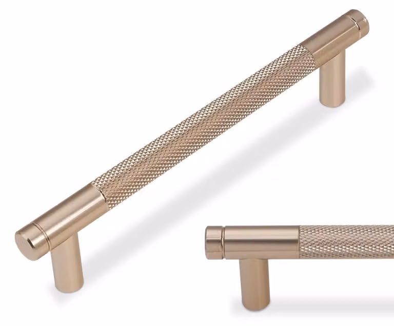 15 maniglie per ante di cucina, lunghezza 5 pollici, finitura champagne bronzo