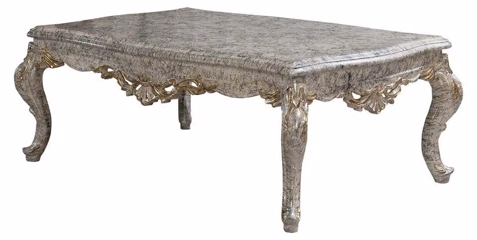 Elegante tavolino da salotto in stile classico dall'aspetto raffinato