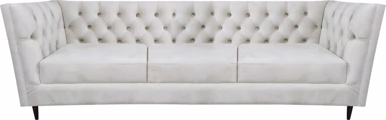 Leder Sofa Dreisitze Couch Wohnzimmer Polstermöbel Sitz Möbel Chesterfield