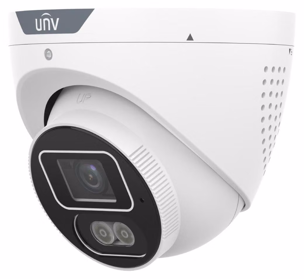 Telecamera di sicurezza IP Uniview Prime Turret 4 MP, 2,8 mm, PoE, IP67, bianca - UV-IPC3614SB-ADF28KMC-I1