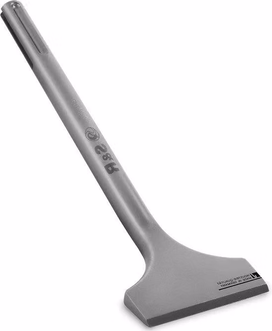 Famanu, scalpello per piastrelle curvo, 300x80 mm, attacco SDS-MAX -