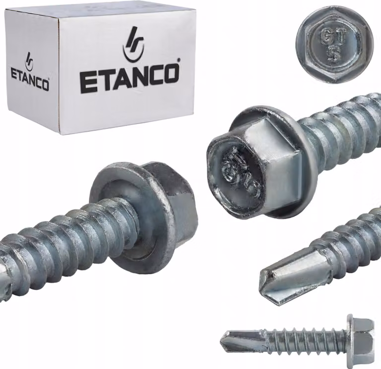 Viti autofilettanti GT5 5,5x25 mm (senza rondella) zincate