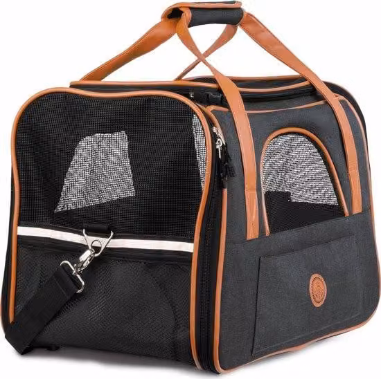 Borsa da trasporto per gatti e trasportino pieghevole per cani e gatti - fino a 8 kg - Alta qualità - per cani e gatti