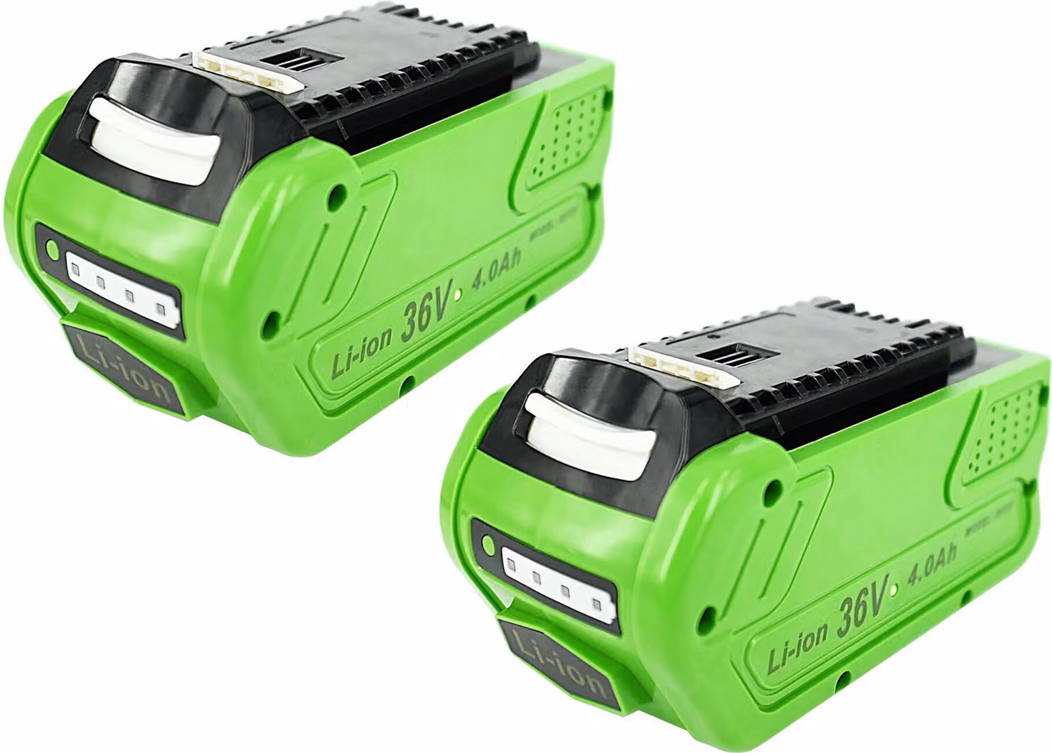 2Pz PowerSmart Akku 36V/40V / 4000mAh fš¹r Greenworks G40LM35, G40LM41, G40LM45, G40LM46SP, G40LT, GD40LM46SP