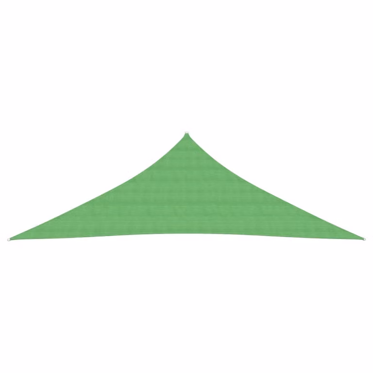 The Living Store Tenda da sole 160 g/m² Verde chiaro 5x5x6 m HDPE