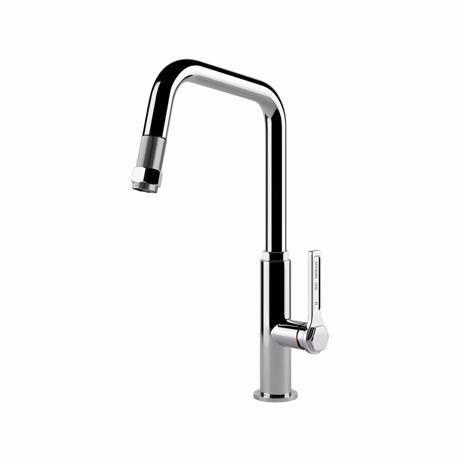 Gessi 60053, estrazione, cromo, maniglie a leva, immagine singola, 3/8", 360°