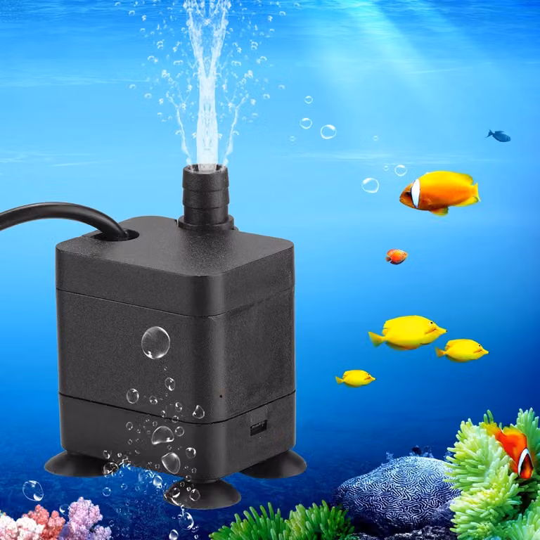 Pompa sommersa, micropompa per acquario, pompa per acqua USB, pompa per acquario USB, pompa sommersa USB