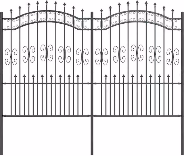 Recinzione per Giardino | Recinzione da cortile KAMPEN Grigio