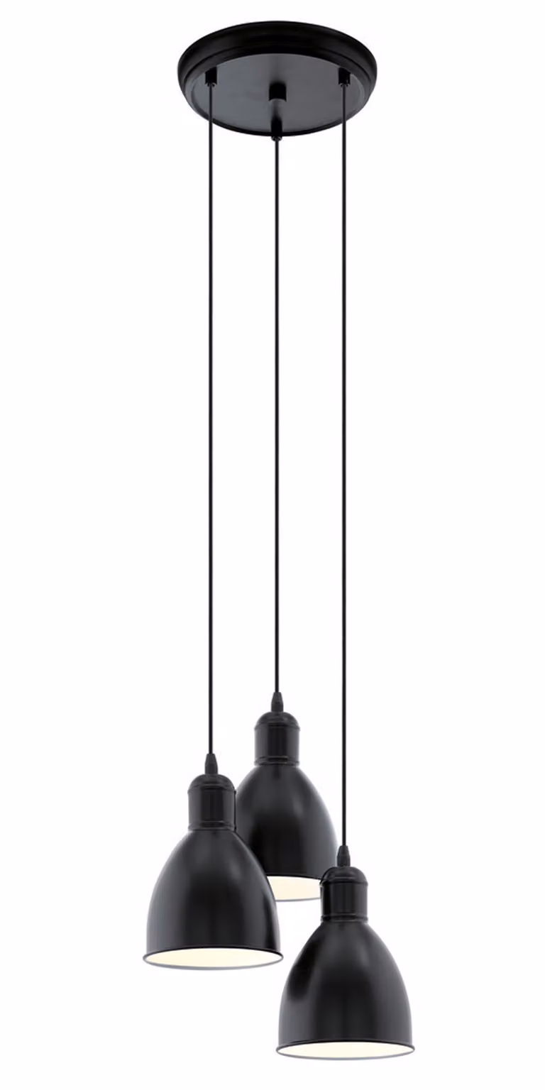EGLO Lampada a sospensione Priddy 3L 49465