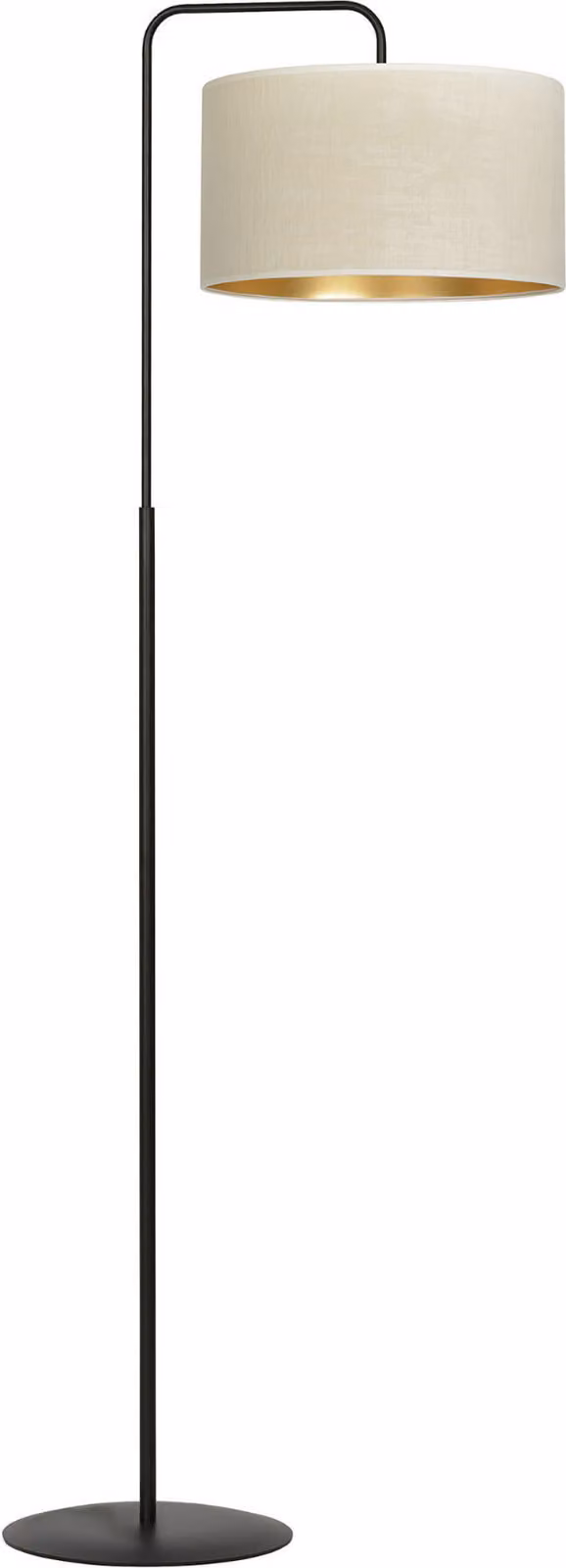 Lampada da terra Emibig 1xE27 60W HILDE LP1 BL BIANCA 1052/LP1