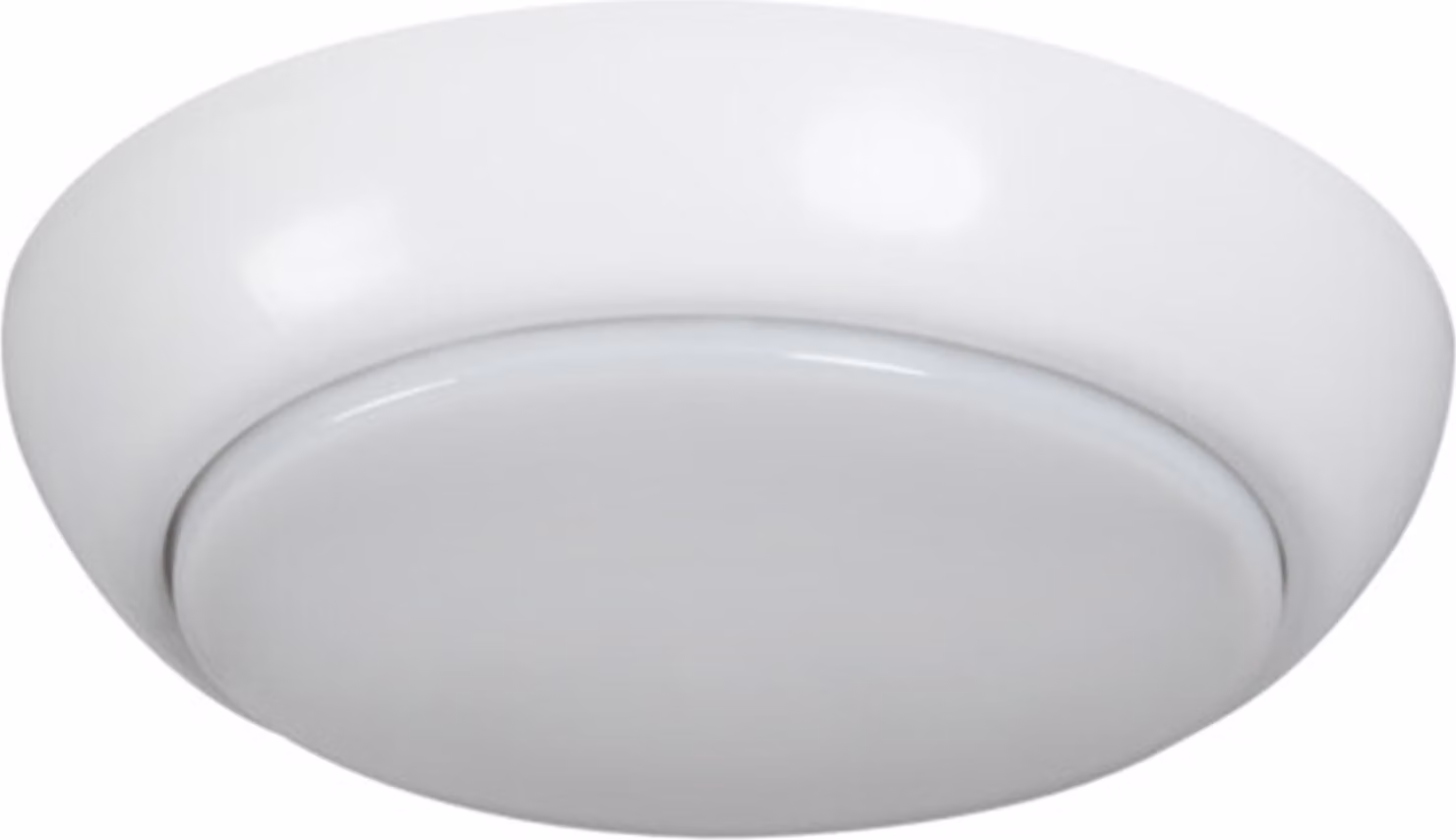 Plafone rotondo ERTON bianco 2xE27x40W in plastica, dimensioni: 11x33x33 cm, IP44, Kanlux