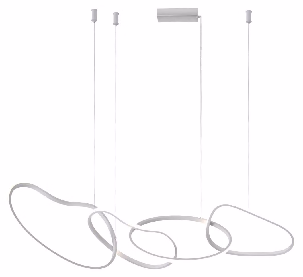 Lampada a sospensione LED 60W FONTE PND-22412-S4-WH Italux