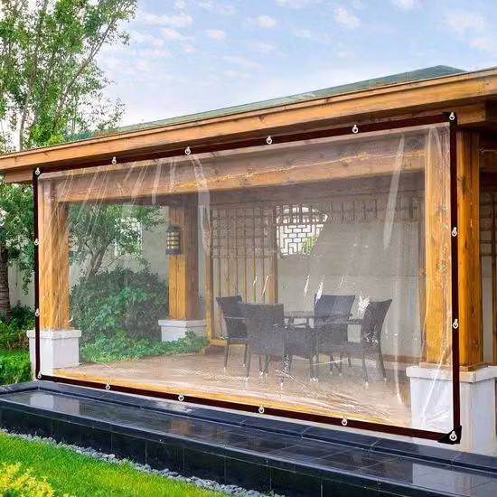 Telaio trasparente impermeabile 2x5 m