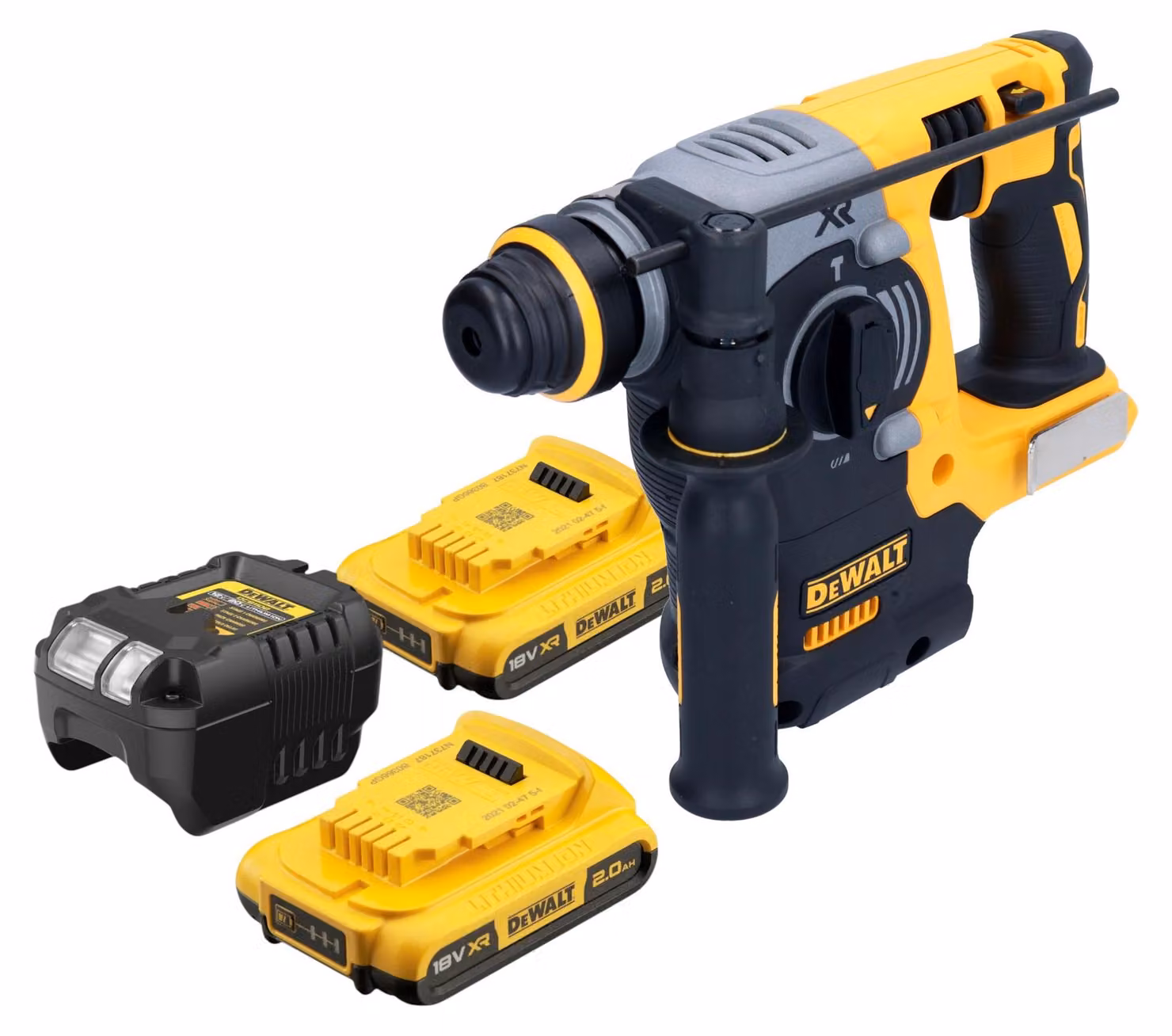 DeWalt DCH 273 D2 Martello combinato a batteria 18 V 2,1 J SDS Plus Brushless + 2x batteria ricaricabile 2,0 Ah + caricatore