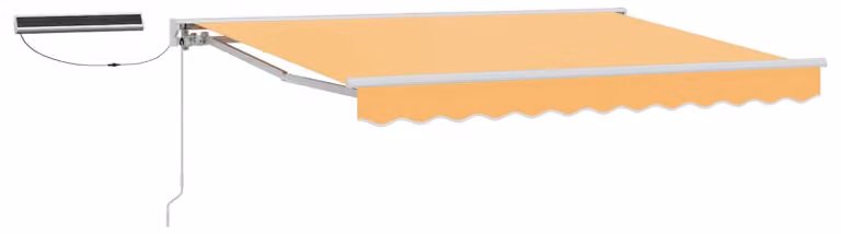 Toldo retrattile elettrico, dimensioni 4 x 3 metri