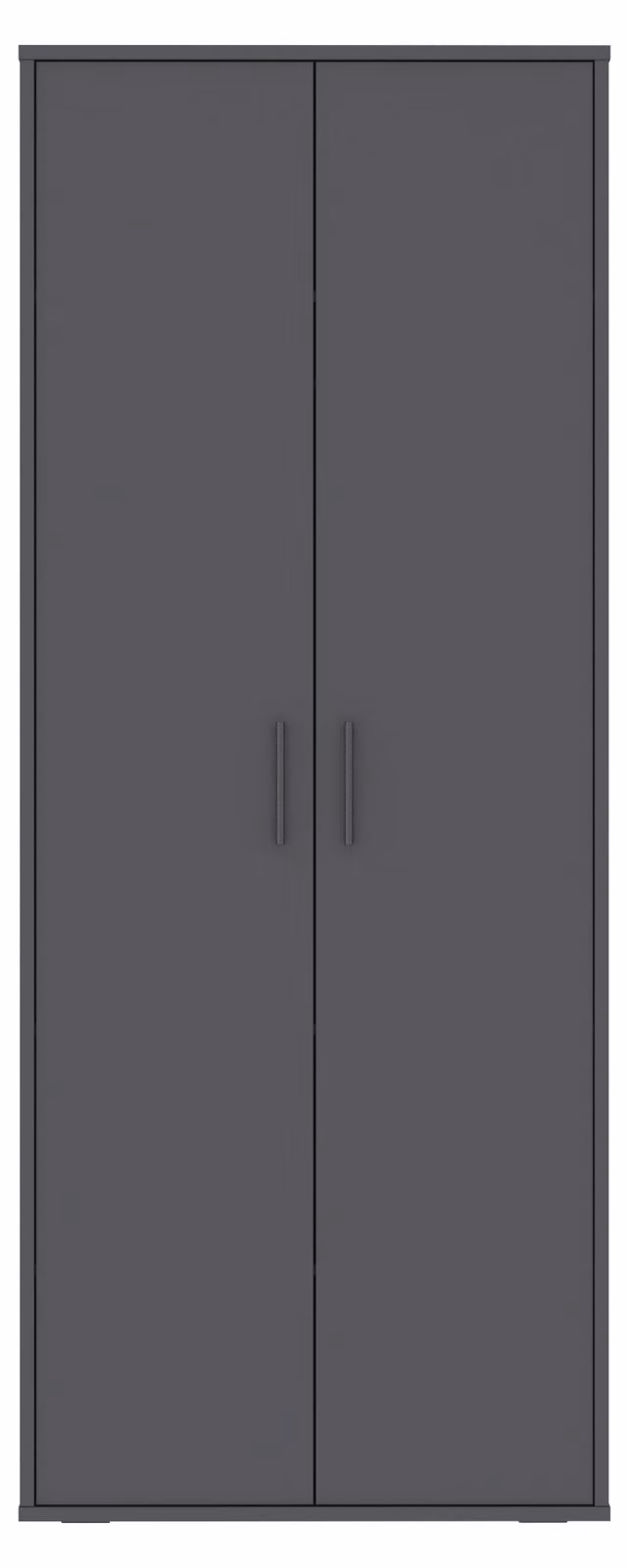 Armadio (profondità 55 cm) – a 2 ante, larghezza 90 cm Antracite