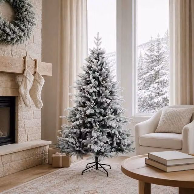 Albero di Natale Artificiale con Rami Pieghevoli 150 cm 42055548